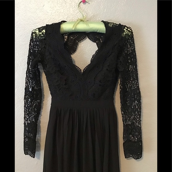 Lulu’s Awaken My Love Black Maxi Dress - Picture 5 of 10